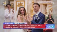 Exclusivo — Amiga de Rute fala sobre o luto da viúva de Diogo Jota: «Não terá força para se aguentar» - TVI
